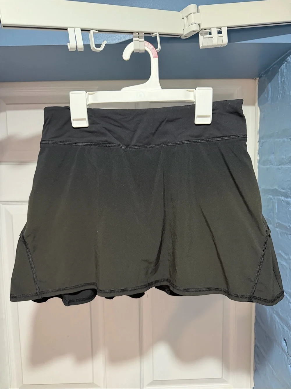 lululemon athletica Black Tiered Skater Skirt